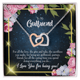thumbnail image 1 of To My Girlfriend I Love You For Being You Inseparable Necklace, 1 of 20