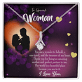 thumbnail image 1 of To My Girlfriend  Rare Jewel Alluring Ribbon Necklace Message Card, 1 of 20
