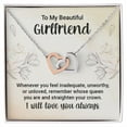 thumbnail image 1 of To My Girlfriend Whenever You Feel Inadequate Inseparable Necklace, 1 of 20