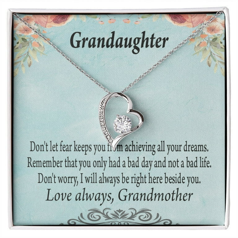 To My Granddaughter Grandma to Granddaughter Message Reach For