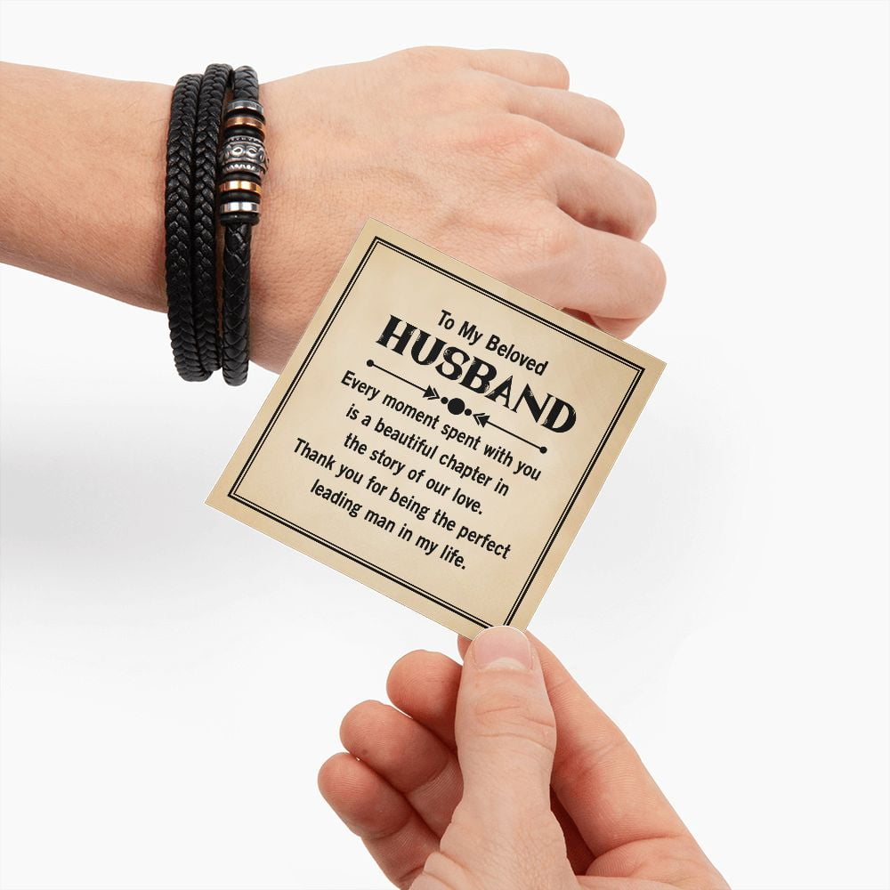 To My Husband Every Moment Spent With You Love You Forever Bracelet