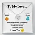 thumbnail image 1 of To My Love 5 Necklace, Valentine Couple Gift, Anniversary Birthday Pendant Gift, Gift For Him, Gift For Her, Happy Father Day Mother Day Gift, 1 of 3