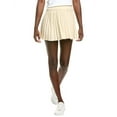 thumbnail image 1 of To My Lovers womens  Pleated Mini Skirt, l, White, 1 of 3