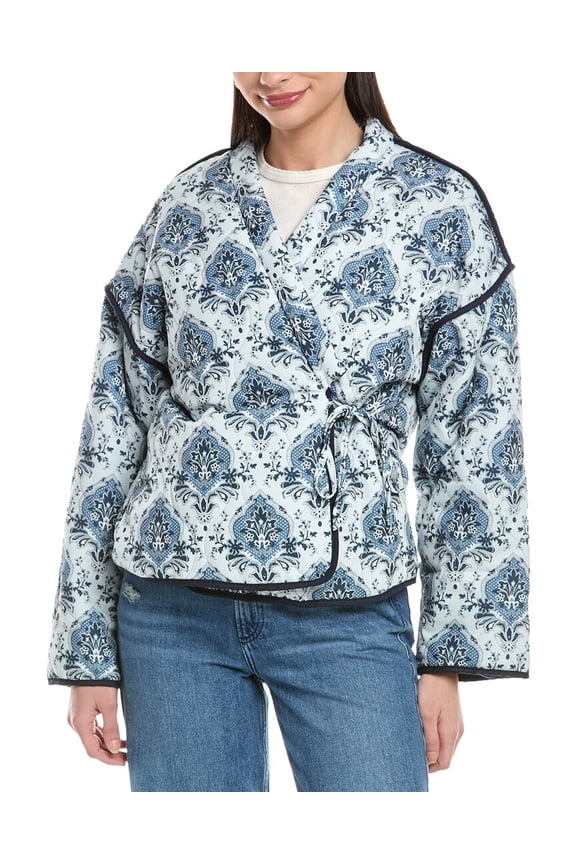 womens Short Coat, l, White