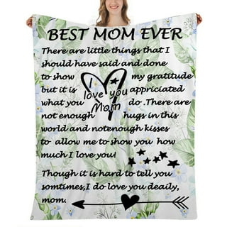 To My Mom - Personalized Blanket – Macorner