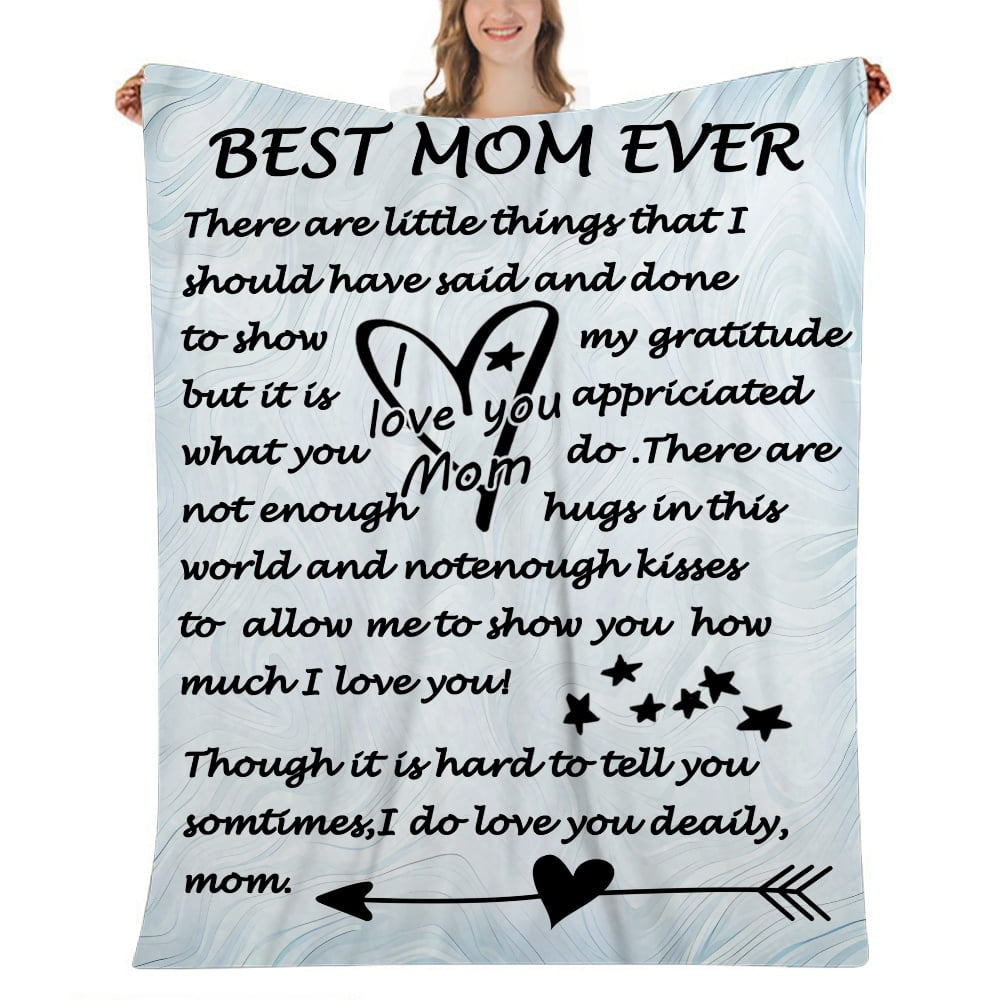  PeraBella Mothers Day Mom Gifts, Mom Birthday Gifts from  Daughter and Son, Mom Blanket, Gifts for Mom