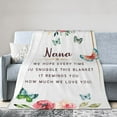 thumbnail image 1 of To My Mom Blanket Gifts For Kids Adults - Lightweight Throw Blanket For Bedroom Living Room Decor Soft Fuzzy Fleece Cozy Plush Bed Couch 80"X60", 1 of 7