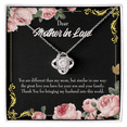 thumbnail image 1 of To My Mother-in-Law You are Different Infinity Knot Necklace Message Card, 1 of 17