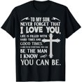thumbnail image 1 of To My Son Never Forget that Birthday Gifts for Son From Mom T-Shirt, 1 of 7