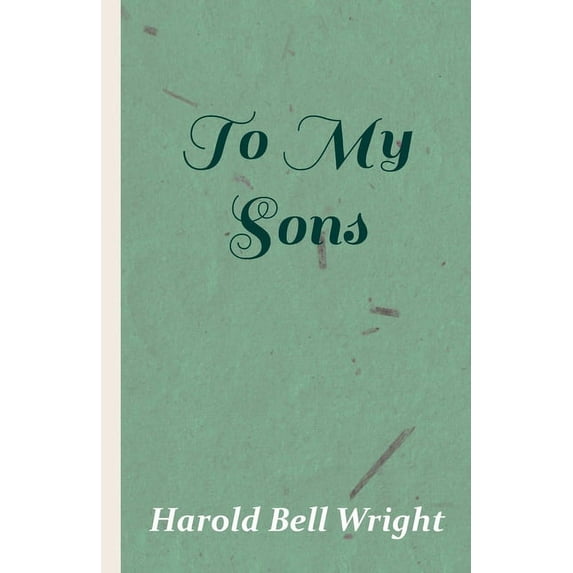 To My Sons, (Paperback)