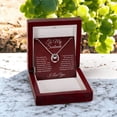 thumbnail image 1 of To My Soulmate For Wife or Girlfriend Lucky Horseshoe Pendant Necklace, 1 of 10