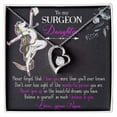 thumbnail image 1 of To My Surgeon Daughter Forever Necklace w Message Card, 1 of 20