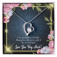 thumbnail image 1 of To My Wife Every Good Forever Necklace w Message Card, 1 of 20