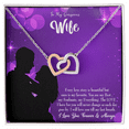 thumbnail image 1 of To My Wife Favorite Story Inseparable Necklace, 1 of 20