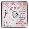thumbnail image 1 of To My Wife I Just Need One Person Forever Necklace w Message Card, 1 of 20