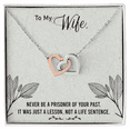 thumbnail image 1 of To My Wife Never Be a Prisoner Inseparable Necklace, 1 of 20