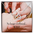 thumbnail image 1 of To My Wife No Longer Girlfriend Inseparable Necklace, 1 of 20