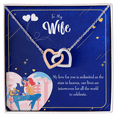 thumbnail image 1 of To My Wife Unlimited Love Inseparable Necklace, 1 of 20