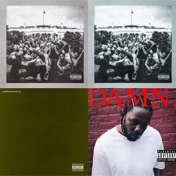 To Pimp A Butterfly & To Pimp A Butterfly & Untitled Unmastered (X) & Damn. [CD Bundle]