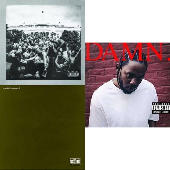 To Pimp A Butterfly & Untitled Unmastered (X) & Damn. [CD Bundle]