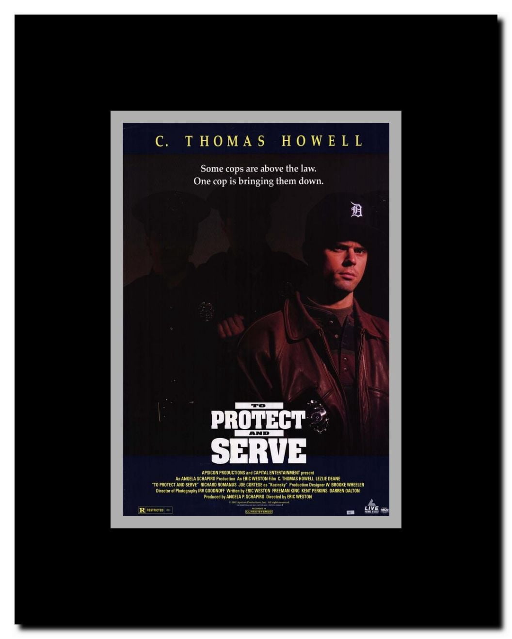 To Protect and Serve Framed Movie Poster