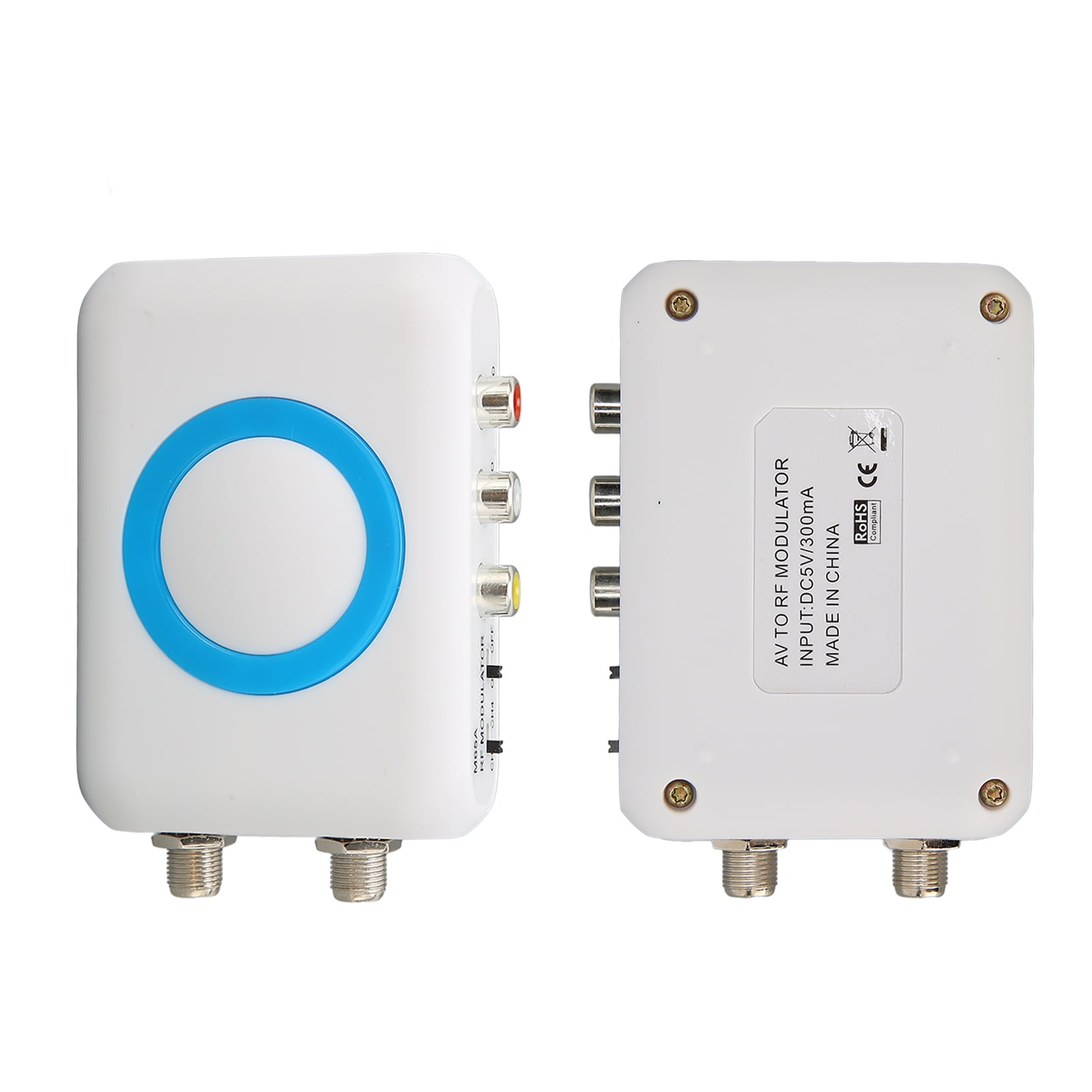 To RF Modulator, Composite AV To Coax Coaxial VHF Demodulator Converter For CATV System, RF