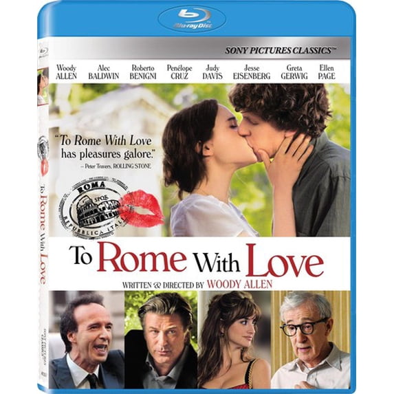 To Rome With Love (Blu-ray)