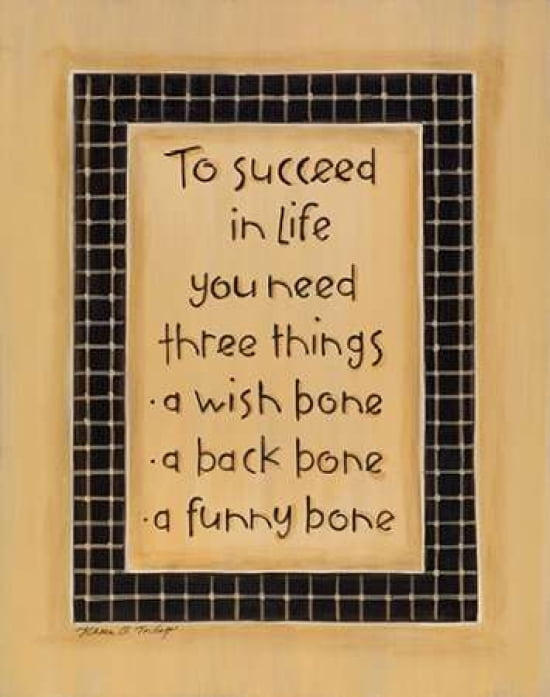 To Succeed Canvas Art - Karen Tribbet (22 x 28)