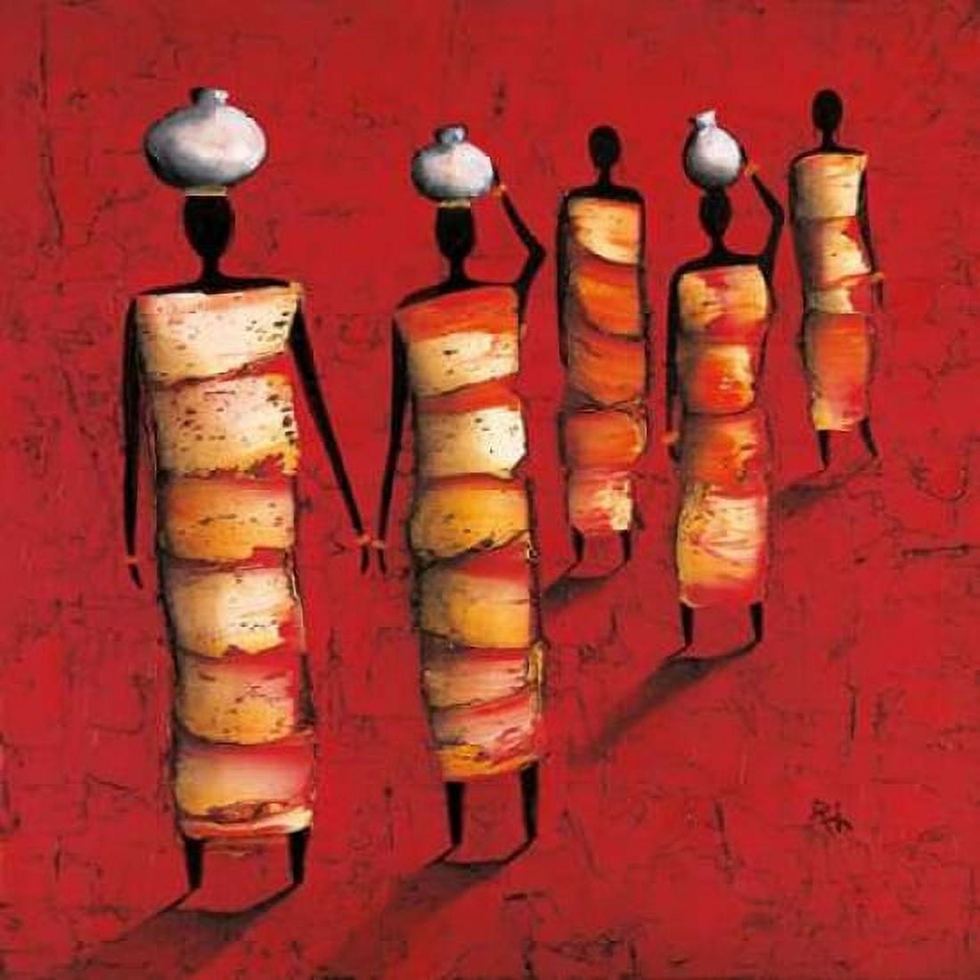 To The Market Canvas Art - Michel Rauscher (24 x 24)