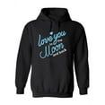 thumbnail image 1 of To The Moon And Back Design Hoodie Women -Image by Shutterstock, Female XX-Large, 1 of 4