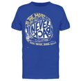 thumbnail image 1 of To The Moon Never Back Tee Men's -Image by Shutterstock, 1 of 2