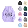 thumbnail image 1 of To The Person Behind Me Hoodies for Women 2026 Trendy Long Sleeve You Are Enough Graphic Sweatshirt with Pockets Pullover Top, 1 of 5