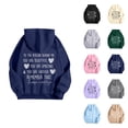 thumbnail image 1 of To The Person Behind Me Hoodies for Women 2026 Trendy Long Sleeve You Are Enough Graphic Sweatshirt with Pockets Pullover Top, 1 of 5