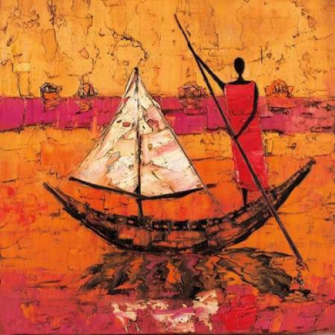 To The Shore Canvas Art - Michel Rauscher (24 x 24)