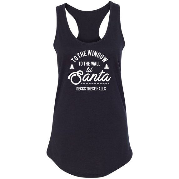 To The Window To The Wall Racerback Tank