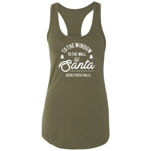 To The Window To The Wall Racerback Tank