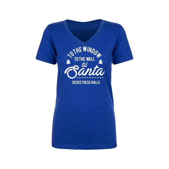 To The Window To The Wall Womens V-Neck T-Shirt
