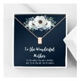 thumbnail image 1 of To The Wonderful Mother Mother's Day Gift, Mother's Day Gift for Her, Mother's Day Gift for Her, Gift for Mom,Jewelry Gift for Mom, Necklace Gift for Mom [Rose Gold, No-Personalized Card], 1 of 13