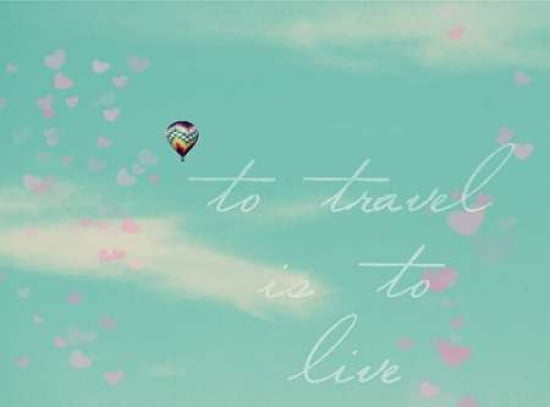 To Travel Border Canvas Art - Lisa Hill Saghini (18 x 24)