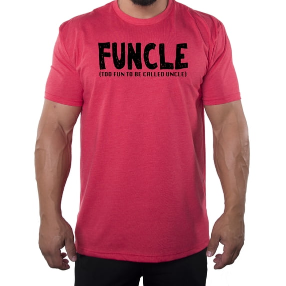 To fun to be called Uncle -Family Reunion Men's T-shirts - Heather Red MH200FAM S52 2XL