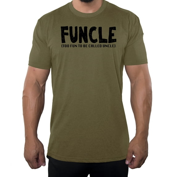 To fun to be called Uncle -Family Reunion Men's T-shirts - Olive Drab MH200FAM S52 4XL