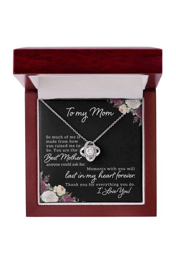 To my Mom Inspirational Jewelry Gift with Message Card Christmas Gift Box Luxury Box