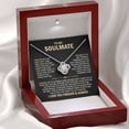 thumbnail image 1 of MERCH BY ANUBHUTI Soulmate Wife Love Knot Necklace Gift from Husband for Anniversary Birthday Valentines Day, 1 of 12