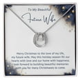 thumbnail image 1 of To my beautiful Future Wife Lucky In Love Necklace Valentine Gift Gift For her Lovers birthday gift for girlfriend, 1 of 2