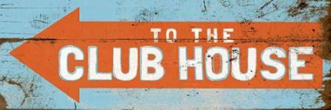 To the Club House Canvas Art - Elizabeth Medley (12 x 36)