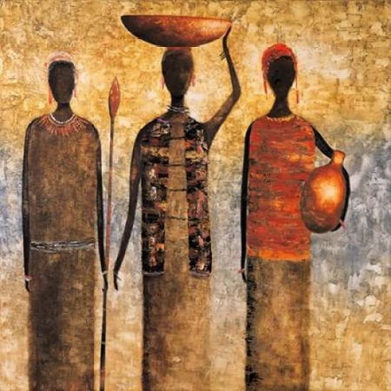 To the Gathering Canvas Art - Michel Rauscher (24 x 24)