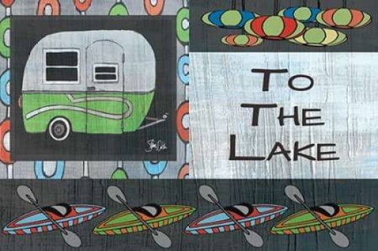 To the Lake II Canvas Art - Shanni Welsh (12 x 18)