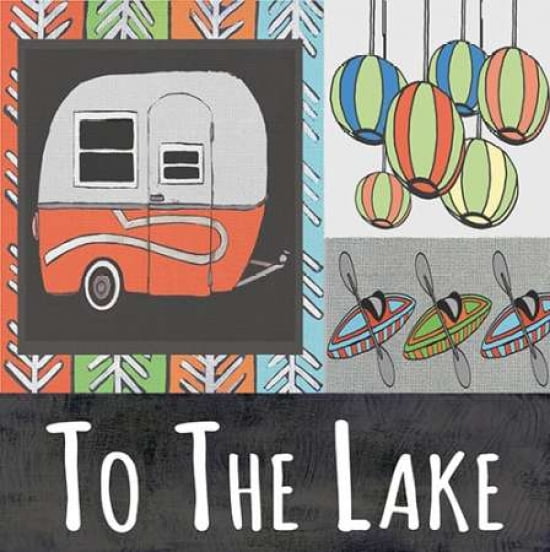 To the Lake III Canvas Art - Shanni Welsh (24 x 24)