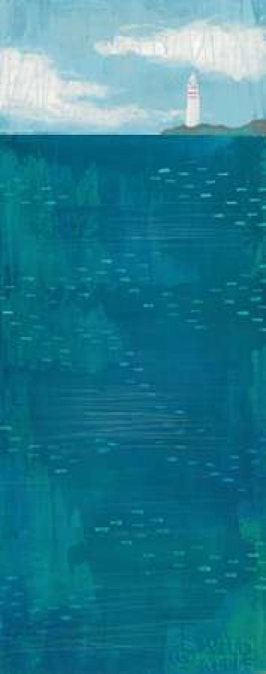 To the Lighthouse Canvas Art - Melissa Averinos (10 x 20)