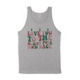 thumbnail image 1 of To the North Pole and Back Tank Top Unisex X-Large Grey, 1 of 5